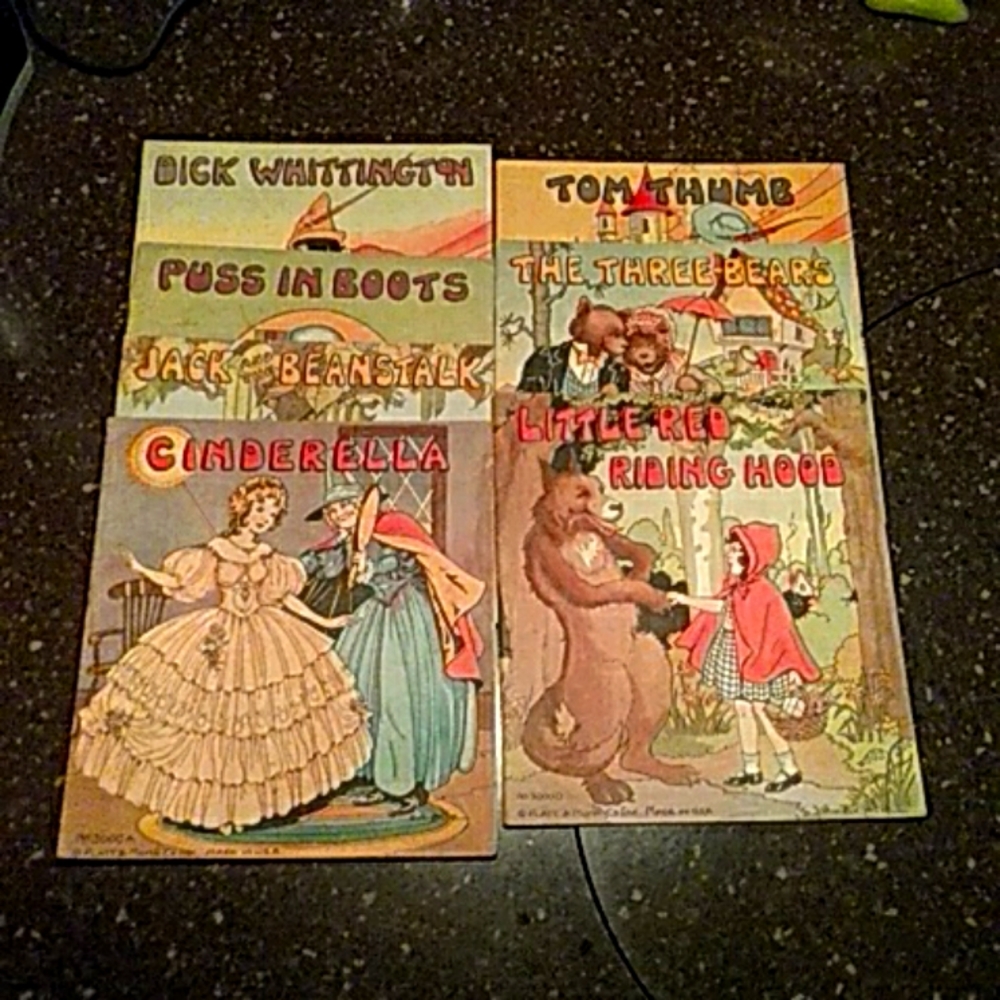 Vintage children books.